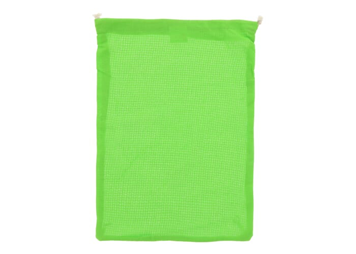 Sac filet promotionnel coloré 30x40cm coton 140g Vert clair
